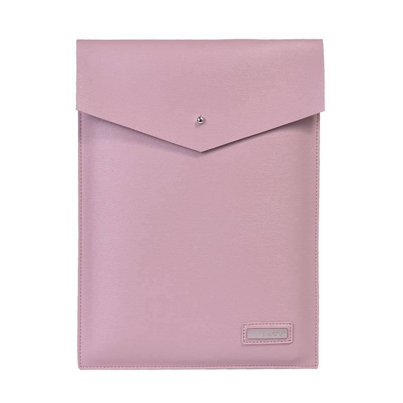 Laptophoes 13.3 Inch - PU Brief Case - Oud (Koraal) Roze - 123laptophoezen.nl