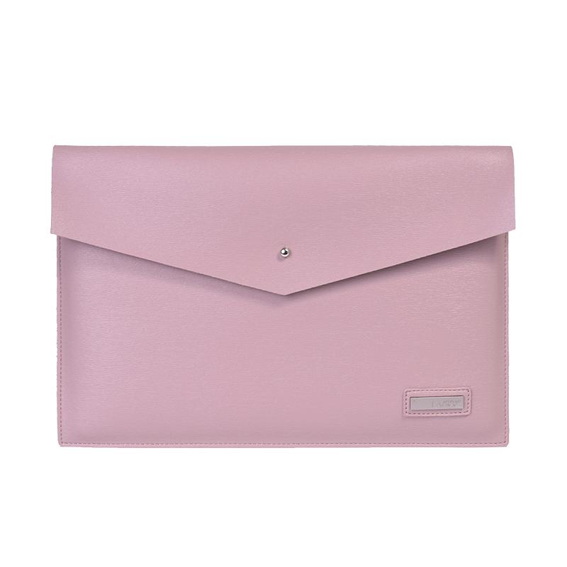 Laptophoes 13.3 Inch - Brief Case - Oud (Koraal) Roze - 123laptophoezen.nl