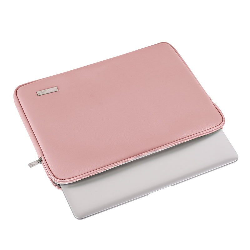 Laptophoes 15.6 Inch - GV Sleeve - Oud (Koraal) Roze - 123laptophoezen.nl