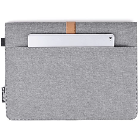 Laptophoes 13.3 Inch - CA Sleeve - Grijs - 123laptophoezen.nl