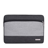 Laptophoes 13.3 Inch - Sleeve - Zwart/Grijs - 123laptophoezen.nl