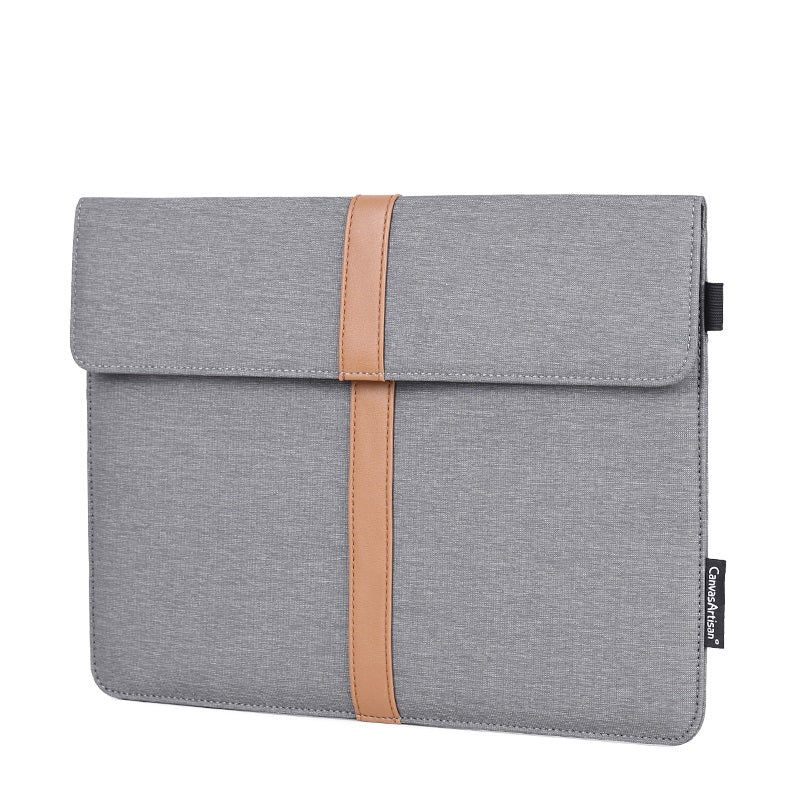 Laptophoes 13.3 Inch - CA Sleeve - Grijs - 123laptophoezen.nl