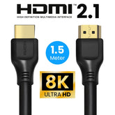 HDMI 2.1 Ultra High Speed Kabel 1.5 meter – HS - 123laptophoezen.nl