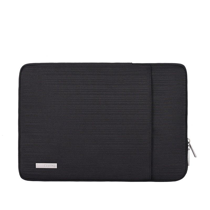 Laptophoes 14 inch - RV Sleeve - Zwart - 123laptophoezen.nl